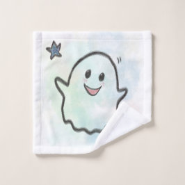 Happy little ghost  ウォッシュタオル