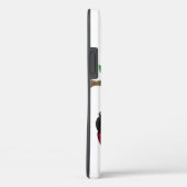 Happy Little Ladybug with Phone - Cartoonスケッチ Case-Mate iPhoneケース (裏面 / 右)