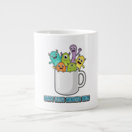Happy Little Monster Brew ジャンボコーヒーマグカップ