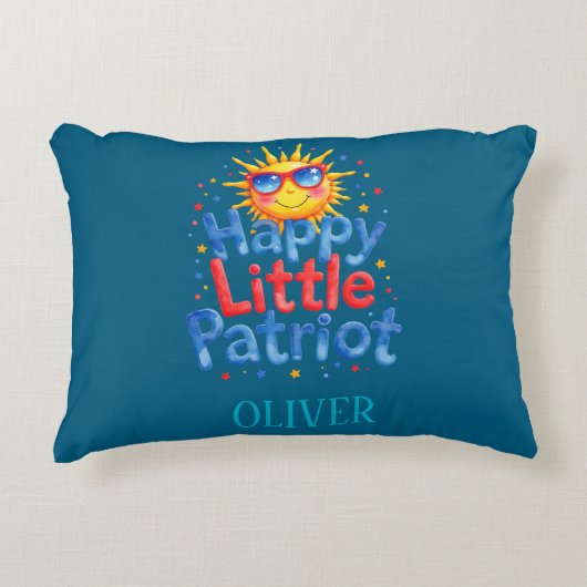 Happy Little Patriot Festive  Baby アクセントクッション (正面)