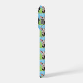 Happy Little Pig Painting iPhoneケース (左側面)