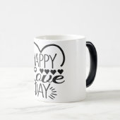 happy love day モーフィングマグカップ (正面右)