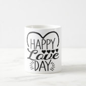 happy love day モーフィングマグカップ (中央)