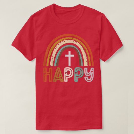 Happy Loved Grateful Blessed Thanksgiving Fall Rai Tシャツ (デザイン正面)