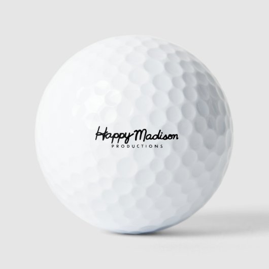 Happy Madison Productions Golf Balls ゴルフボール (正面)