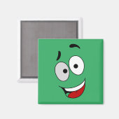 Happy magnets - Kook Art – 笑顔と保幸せに。 マグネット (正面/裏面)