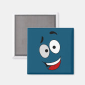 Happy magnets - Kook Art – 笑顔と保幸せに。 マグネット (正面/裏面)