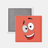 Happy magnets - Kook Art – 笑顔と保幸せに。 マグネット (正面/裏面)