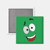 Happy magnets - Kook Art – 笑顔と保幸せに。 マグネット (正面/裏面)