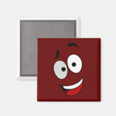 Happy magnets - Kook Art – 笑顔と保幸せに。 マグネット (正面/裏面)