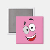 Happy magnets - Kook Art – 笑顔と保幸せに。 マグネット (正面/裏面)