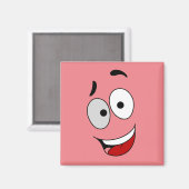 Happy magnets - Kook Art – 笑顔と保幸せに。 マグネット (正面/裏面)