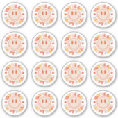 Happy Mail Groovyスマイル得ステッカーシート シール (正面)