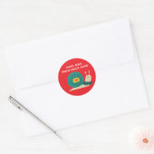 Happy Mail Inside Envelope Sticker Set ラウンドシール (封筒)