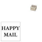 Happy Mail Stamp ラバースタンプ (押印)