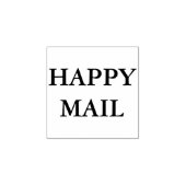 Happy Mail Stamp ラバースタンプ (インプリント)
