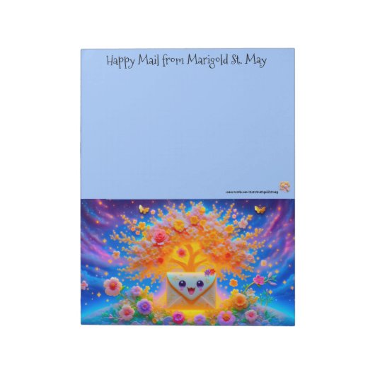 Happy Mail Stationery for Snail Mail ノートパッド (回転)