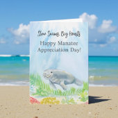 Happy Manatee Appreciation Day カード