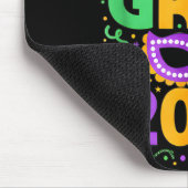 Happy Mardi Gras 2026 Costume New Orleans Matching マウスパッド (コーナー)