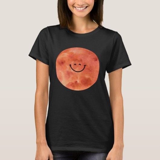 Happy Mars Planet  Cute  Astronomy Tシャツ (正面)