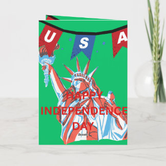 HAPPY MEMORIAL DAY カード