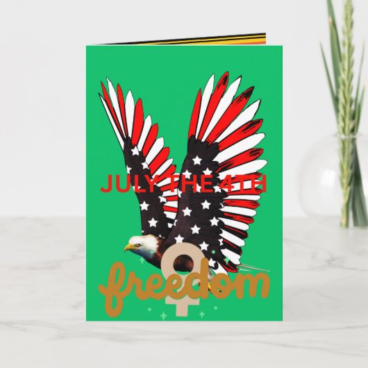 HAPPY MEMORIAL DAY カード (正面)