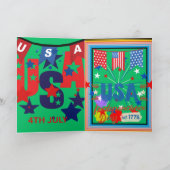 HAPPY MEMORIAL DAY カード (内部)