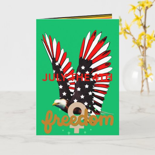 HAPPY MEMORIAL DAY カード (黄色い花)