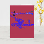 Happy memorial day crimson  カード (黄色い花)