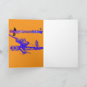 Happy memorial day orange カード (内部)