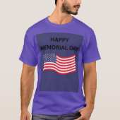HAPPY MEMORIAL DAY Tシャツ (正面)