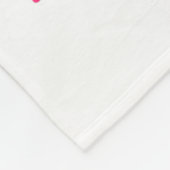 Happy Meowentine’s Cute Romantic Cats Couple Valen フリースブランケット (角)