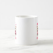 Happy Meowentines Cute Valentine Cats Love Funny M コーヒーマグカップ (中央)