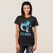 Happy Mermaid - Delores Name Tシャツ (正面フル)
