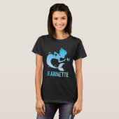 Happy Mermaid - Jeannette Name Tシャツ (正面フル)