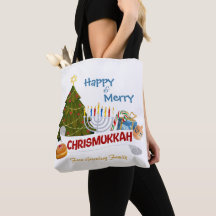 Happy & Merry Chrismukkah with Traditional Element