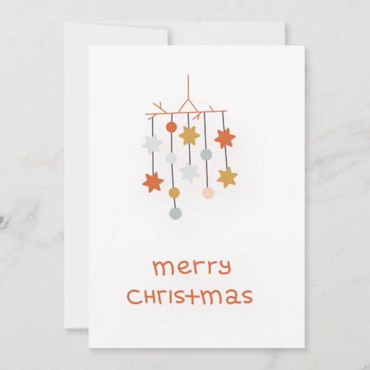 Happy Merry Christmas  招待状 (正面)