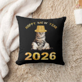 Happy Mew Year 2026 クッション (ブランケット)