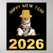 Happy Mew Year 2026 ポスター (正面)