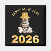 Happy Mew Year 2026 マグネット (正面)