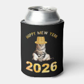 Happy Mew Year 2026 缶クーラー (缶正面)