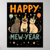 Happy Mew Year Cat Party  ポスター (正面)