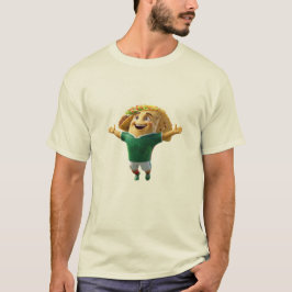 Happy Mexico Taco Soccer Mascot Celebration World Tシャツ