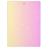 Happy Mind Clipboard – Motivational & Office Decor クリップボード (裏面)