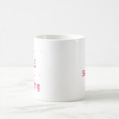 Happy Mind Happy Life Cute Mug コーヒーマグカップ (中央)