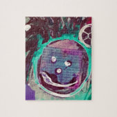 Happy Mixed Media Collage ジグソーパズル (縦)