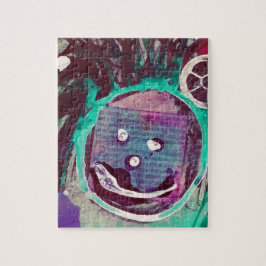 Happy Mixed Media Collage ジグソーパズル