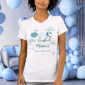 Happy Mom Blue Mr Onederful Cloud First Birthday Tシャツ