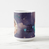 Happy Moms Dayグリッター写真Mug Mothers Day Gift コーヒーマグカップ (中央)