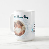 Happy Moms DayフォトマグマザーズDay Gift コーヒーマグカップ (正面左)